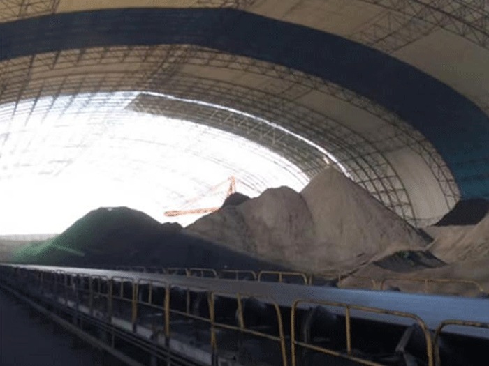 信阳煤棚料仓网架